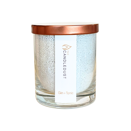 Powdery powdery candle in a glass - Gin+Tonic 160g