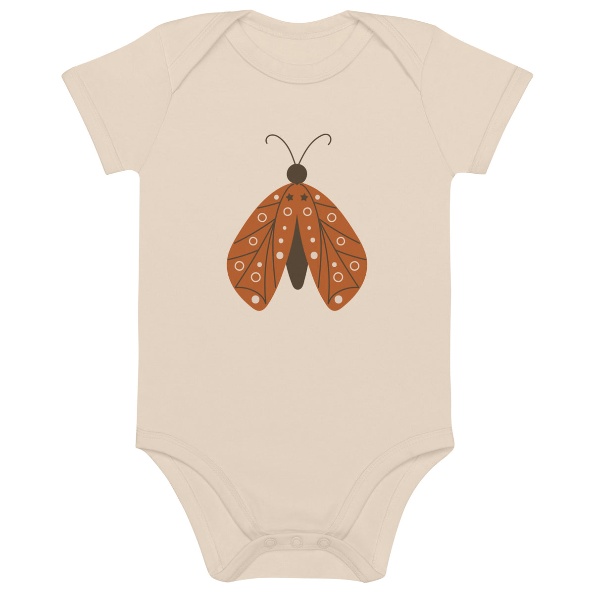 Ecoisa Baby Body Perhonen
