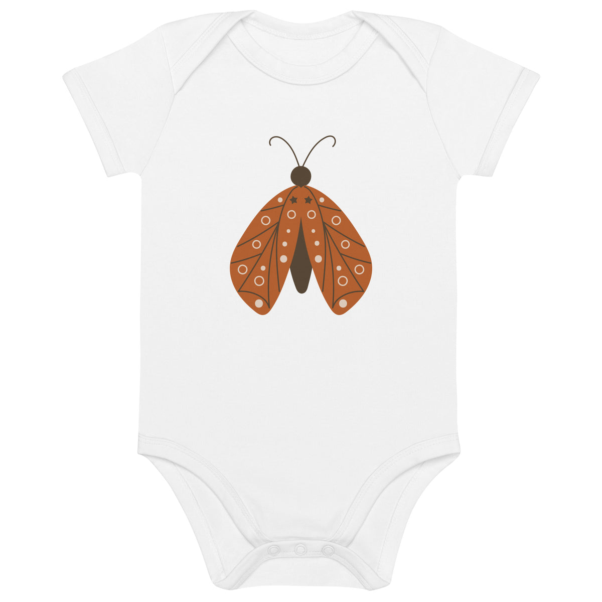 Ecoisa Baby Body Perhonen