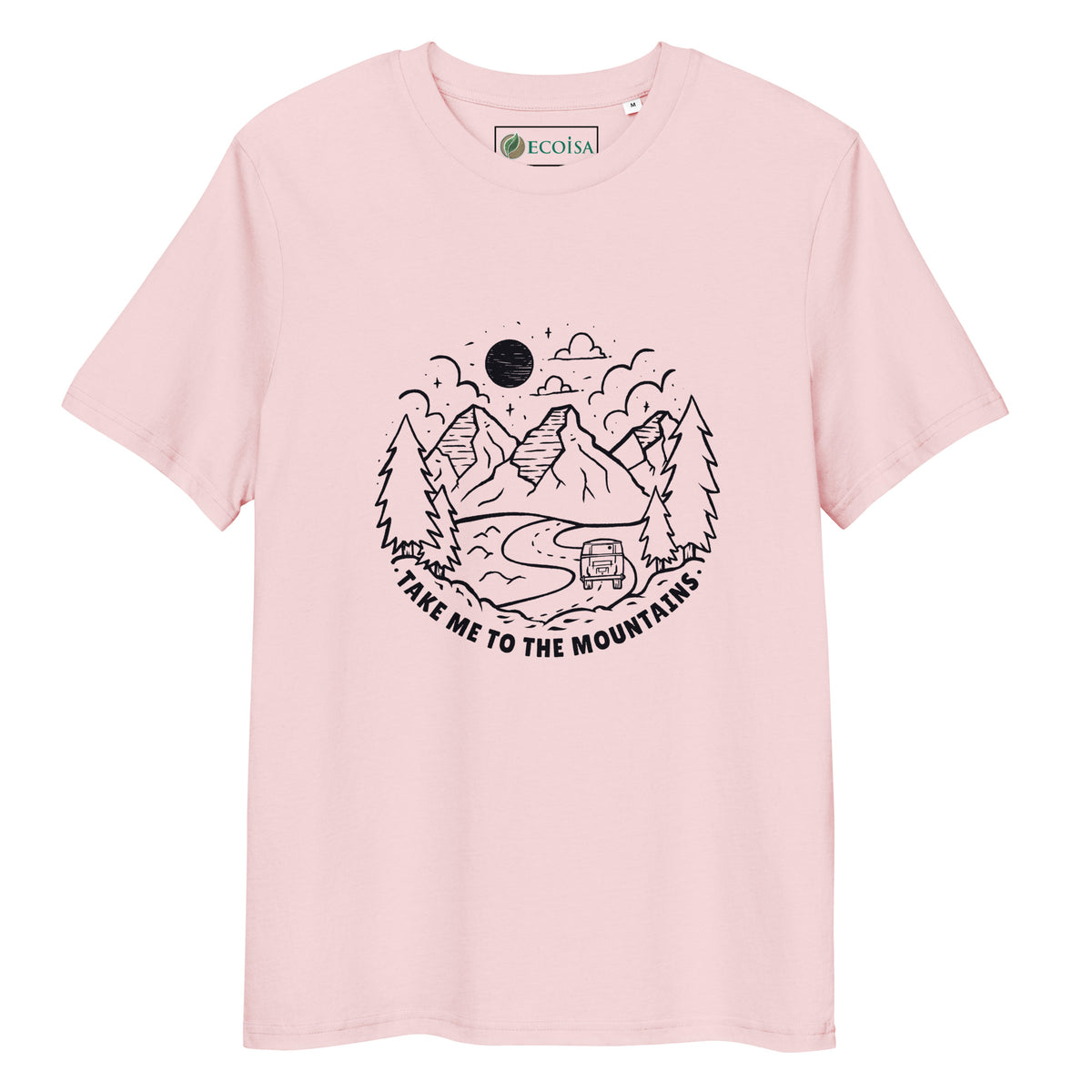 Unisex t-paita Mountains Ecoisa